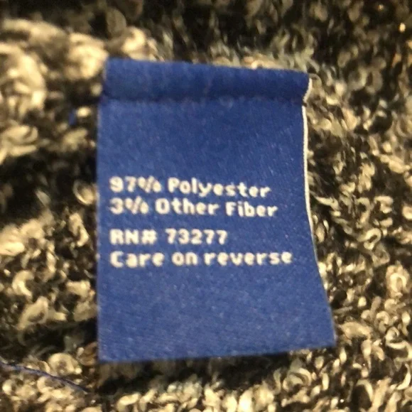 Women's Apt. 9 Tunic Sweater, Size M Black - Picture 5 of 6